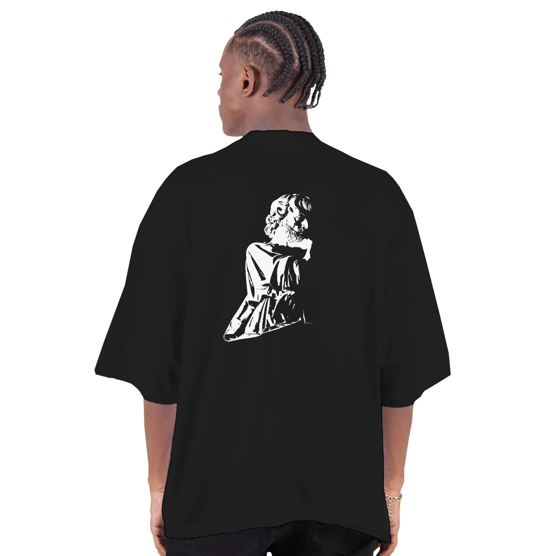 The Thinker - Oversized Drop - Shoulder Crewneck T-Shirtproduct_type#My Store6e8bef3a - ac9e - 49de - 81b6 - ec5484957421ChristianSosa.art